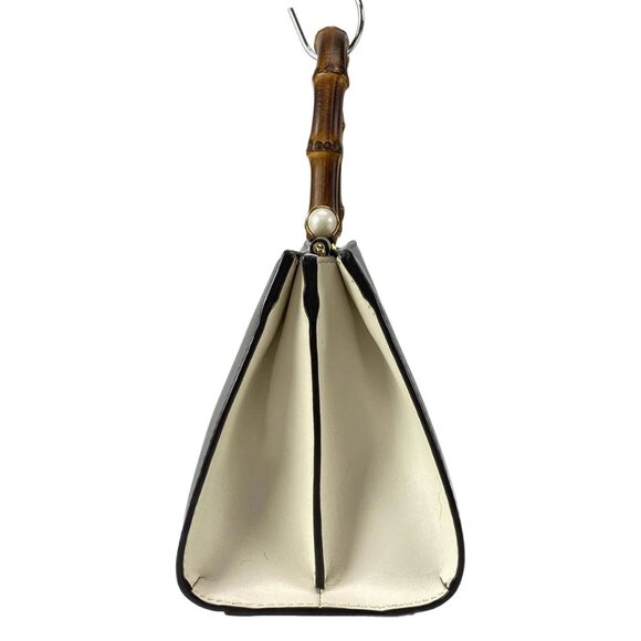 GUCCI Nimfair Gray Leather Handbag bran-796-090525 - Picture 4 of 16